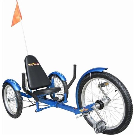 TRITON Triton Pro Tri-501BL Ultimate Three-Wheeled Cruiser - Blue Tri-501BL